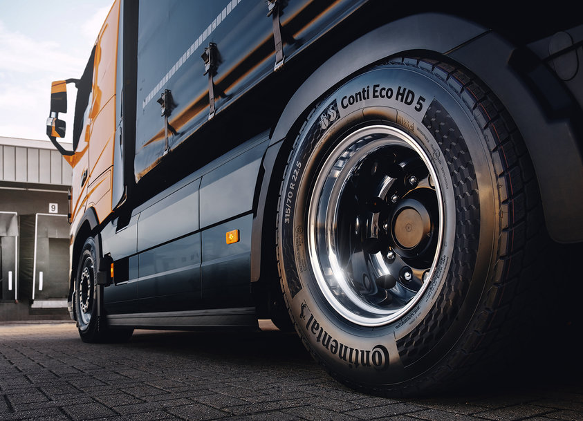New Conti Eco Gen 5 Tire Line for Trucks Combines Low Rolling Resistance with High Mileage